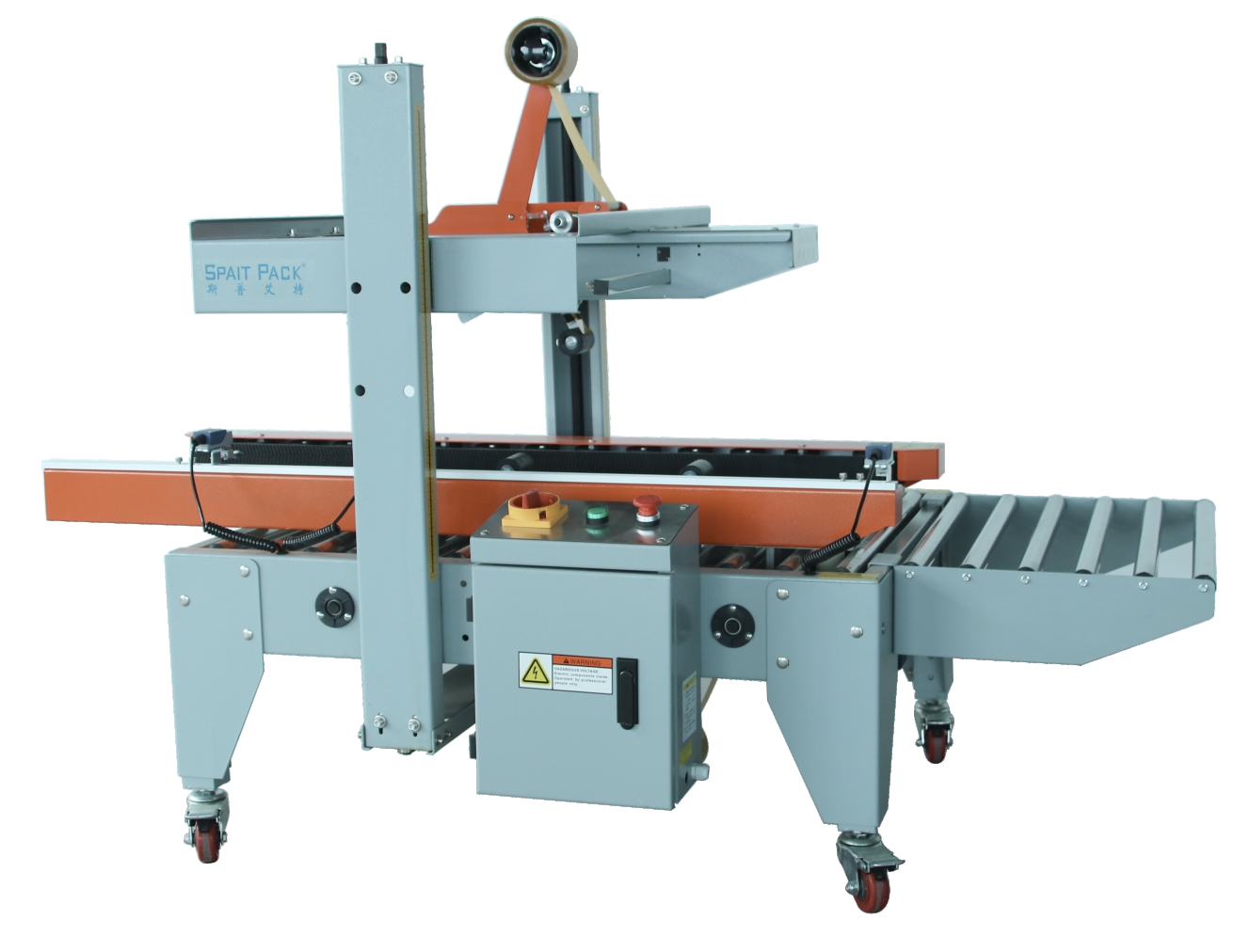 Semi-Automatic Carton Sealer 5050 (Integrated Fixed Column) - industrial carton sealers for automated packaging operations